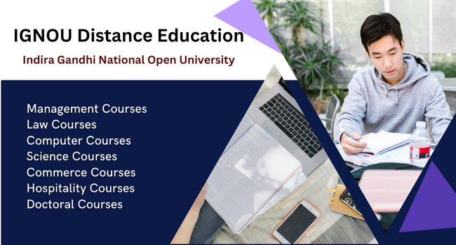 ignou distance education phd courses