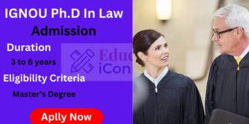 IGNOU Ph.D. in Law Admission