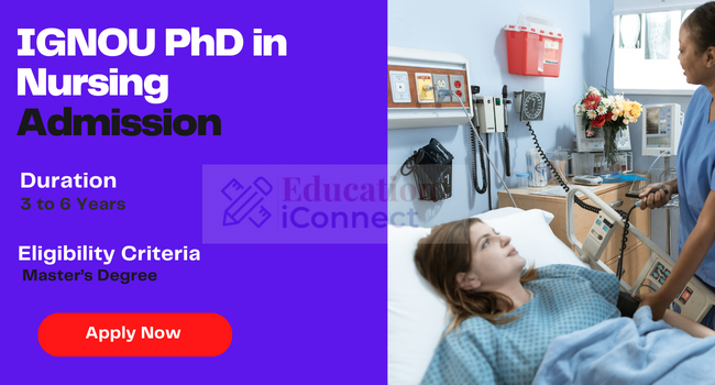 IGNOU PhD in Nursing Admission